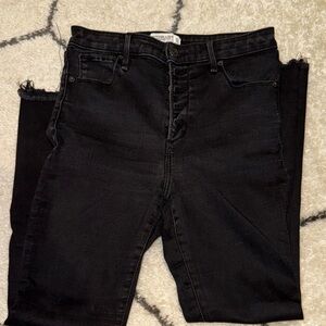 Abercrombie & Fitch Dark Gray Skinny Jeans